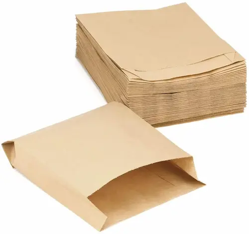 papel kraft empacar sandwiches